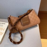 PU Leather Shoulder Bag soft surface & attached with hanging strap PC