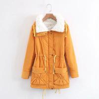 Algodón Mujeres Parkas, labor de retazos, Sólido, más colores para elegir,  trozo