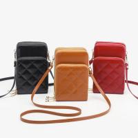 PU Cuir Sac de téléphone cellulaire Argyle plus de couleurs pour le choix pièce