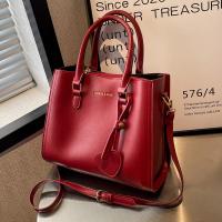 PU Leather Handbag soft surface & attached with hanging strap PC