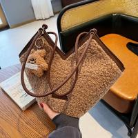 Berber Fleece Tote Bag Shoulder Bag soft surface PC