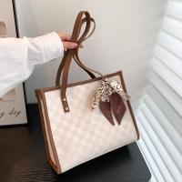 PU Leather Tote Bag Shoulder Bag soft surface PC