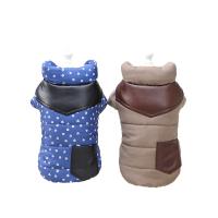 Cuir synthétique Vêtements pour chiens de compagnie Peluche & Coton Imprimé Floral plus de couleurs pour le choix pièce