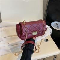 PU Leather Easy Matching Crossbody Bag with chain PC