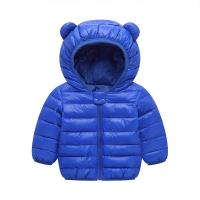 Poliéster Niños Parkas, teñido de manera simple, tartán, más colores para elegir,  trozo