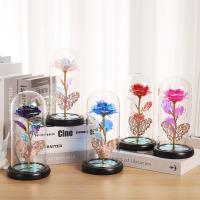 Glass & Plastic With light Bell Glass Decoration for gift giving PC