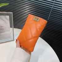 PU Leather Crossbody Bag with chain & soft surface PC