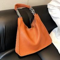 PU Leather Shoulder Bag large capacity & soft surface PC