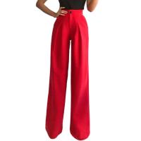 Polyester & Coton Pantalon de costume femme Imprimé Solide plus de couleurs pour le choix pièce