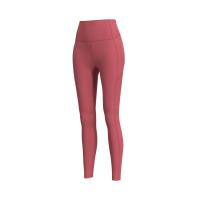 Spandex & Polyester High Waist Women Yoga Pants lift the hip & flexible Solid PC