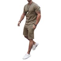 Polyester Männer Casual Set, Solide, mehr Farben zur Auswahl,  Stück