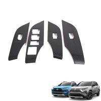 2019-20 Toyota RAV4 Window Control Switch Panel, four piece, , black, Sold By Set