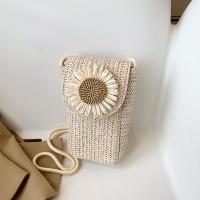 Straw Weave Crossbody Bag soft surface PC