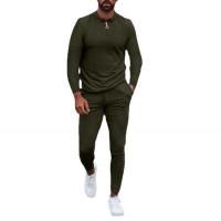 Polyester Männer Casual Set, Solide, mehr Farben zur Auswahl,  Stück