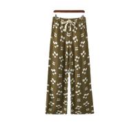 Polyester Pantalons décontractés femmes Imprimé Floral plus de couleurs pour le choix : pièce