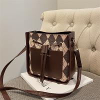 Cloth Bucket Bag Crossbody Bag soft surface Argyle PC