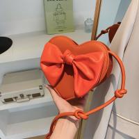 PU Leather Bowknot Crossbody Bag soft surface PC