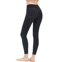 Polyamide Vrouwen Yoga Broek Solide meer kleuren naar keuze stuk