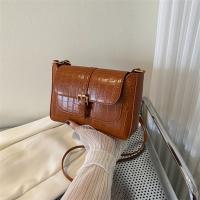 PU Leather Box Bag Shoulder Bag soft surface PC