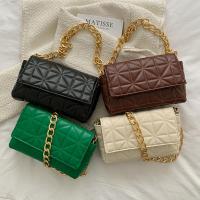 PU Leather Box Bag Shoulder Bag with chain PC