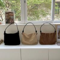 Suede Shoulder Bag large capacity & soft surface PC