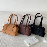 Suede Concise Shoulder Bag soft surface PC