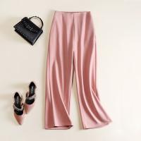 Polyester Women Long Trousers slimming patchwork Solid PC