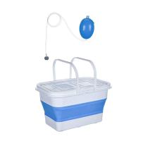 Polypropylene-PP foldable Fishing bucket TPE-Thermoplastic Elastomer Solid PC