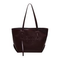 PU Leather Shoulder Bag large capacity & soft surface PC