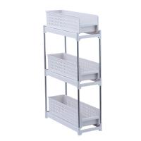 Plastique Rack de stockage Blanc pièce