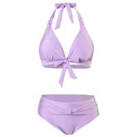 Polyamid & Spandex Bikiny pianura tinta Pevné Viola Nastavit