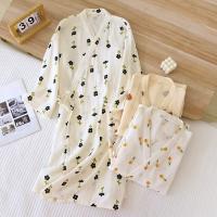 Cotton Women Robe printed PC