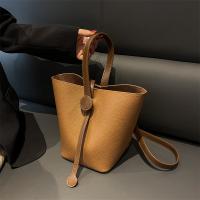 PU Leather Easy Matching Handbag soft surface PC