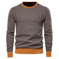 Coton Pull homme Acrylique Tricoté Solide plus de couleurs pour le choix pièce