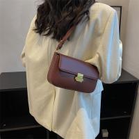 PU Leather Concise Shoulder Bag soft surface PC