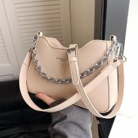 PU Leather Shoulder Bag soft surface & attached with hanging strap PC