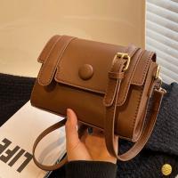 PU Leather Box Bag Crossbody Bag soft surface PC