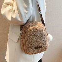 Plush Concise Crossbody Bag soft surface PC