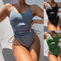 Polyester Maillot de bain d’une seule pièce Solide plus de couleurs pour le choix pièce