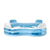 CLORURO DE POLIVINILO Piscina inflable, azul,  trozo