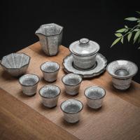 Ceramics Tea Set with gift box & multiple pieces handmade Set