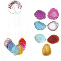 Agate Windbell Ornaments for home decoration multi-colored PC