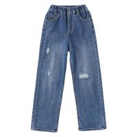 Denim Jeans enfants teint nature Solide Bleu pièce