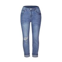 Mezclilla Mujer Jeans, labor de retazos, Sólido, más colores para elegir,  trozo