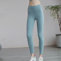 Poliamida Pantalones Mujer Yoga, labor de retazos, Sólido, más colores para elegir,  trozo