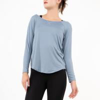 Polyester Vrouwen Yoga Tops Lappendeken Solide meer kleuren naar keuze stuk