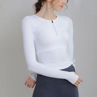 Polyamid Frauen Yoga Tops, Patchwork, Solide, mehr Farben zur Auswahl,  Stück