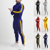 Polyester Ensemble occasionnel d’hommes Pantalon long & Retour au début plus de couleurs pour le choix Ensemble