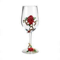 Aluminium Alloy & Glass Wine Cup  enamel PC