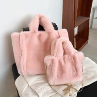 Plush Handbag soft surface Solid PC